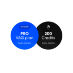 PRO Pack 12 months + 200 Credits